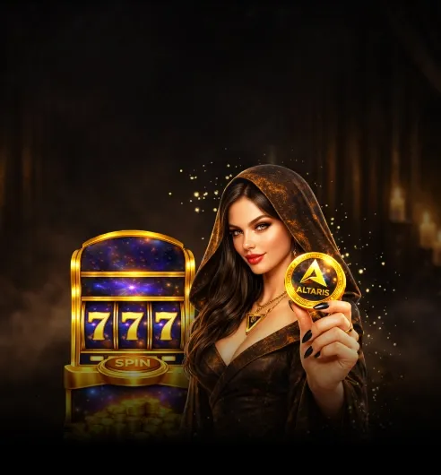Hostessa Altaris z żetonem i automatem 777 – rejestracja i altaris casino login